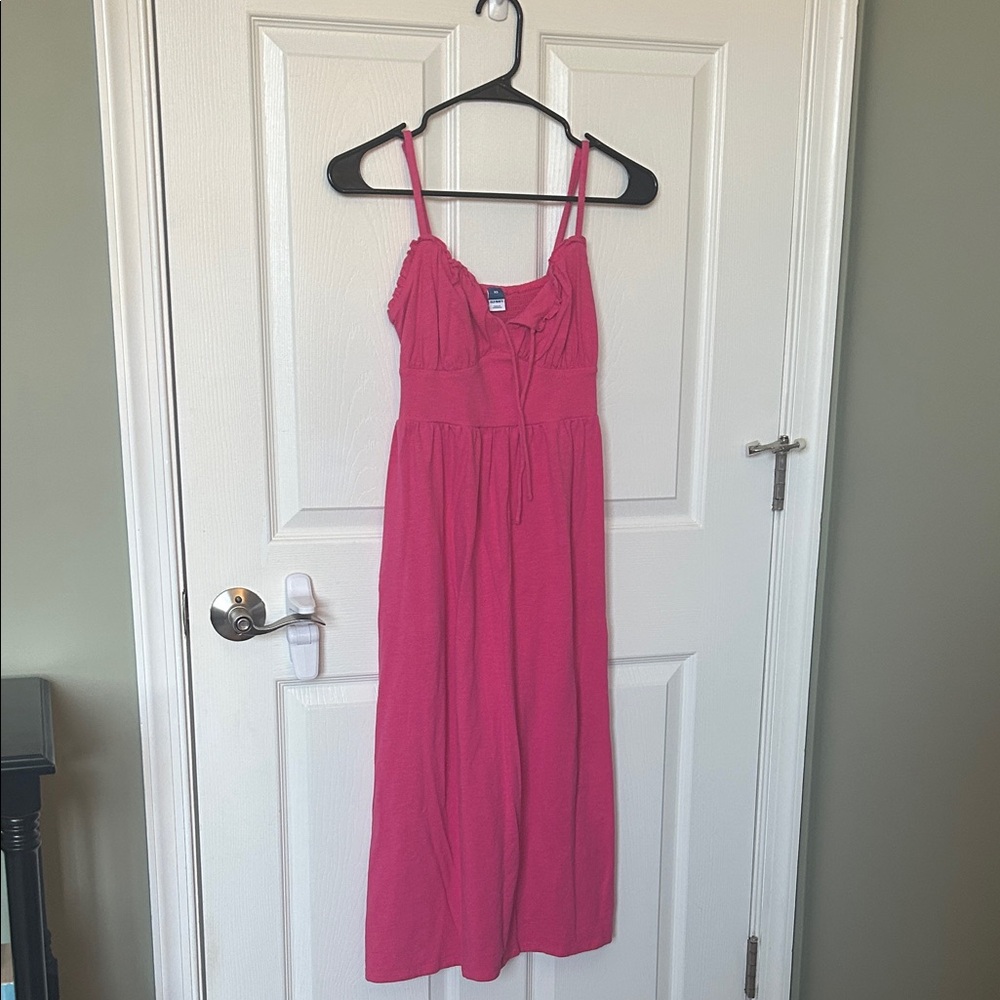 Old Navy Fuchsia Sleeveless Dress